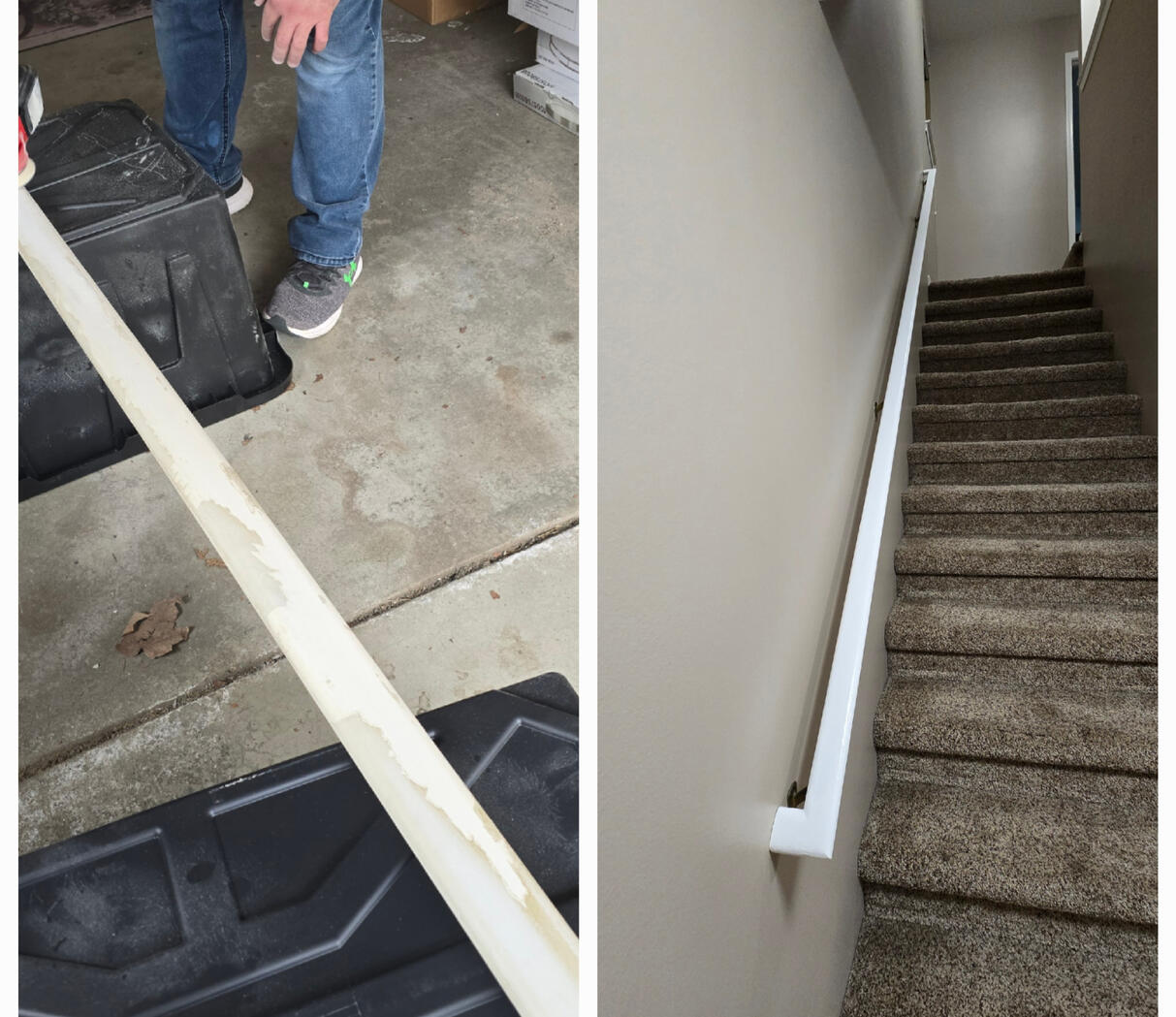 Hand Railing Refinishing